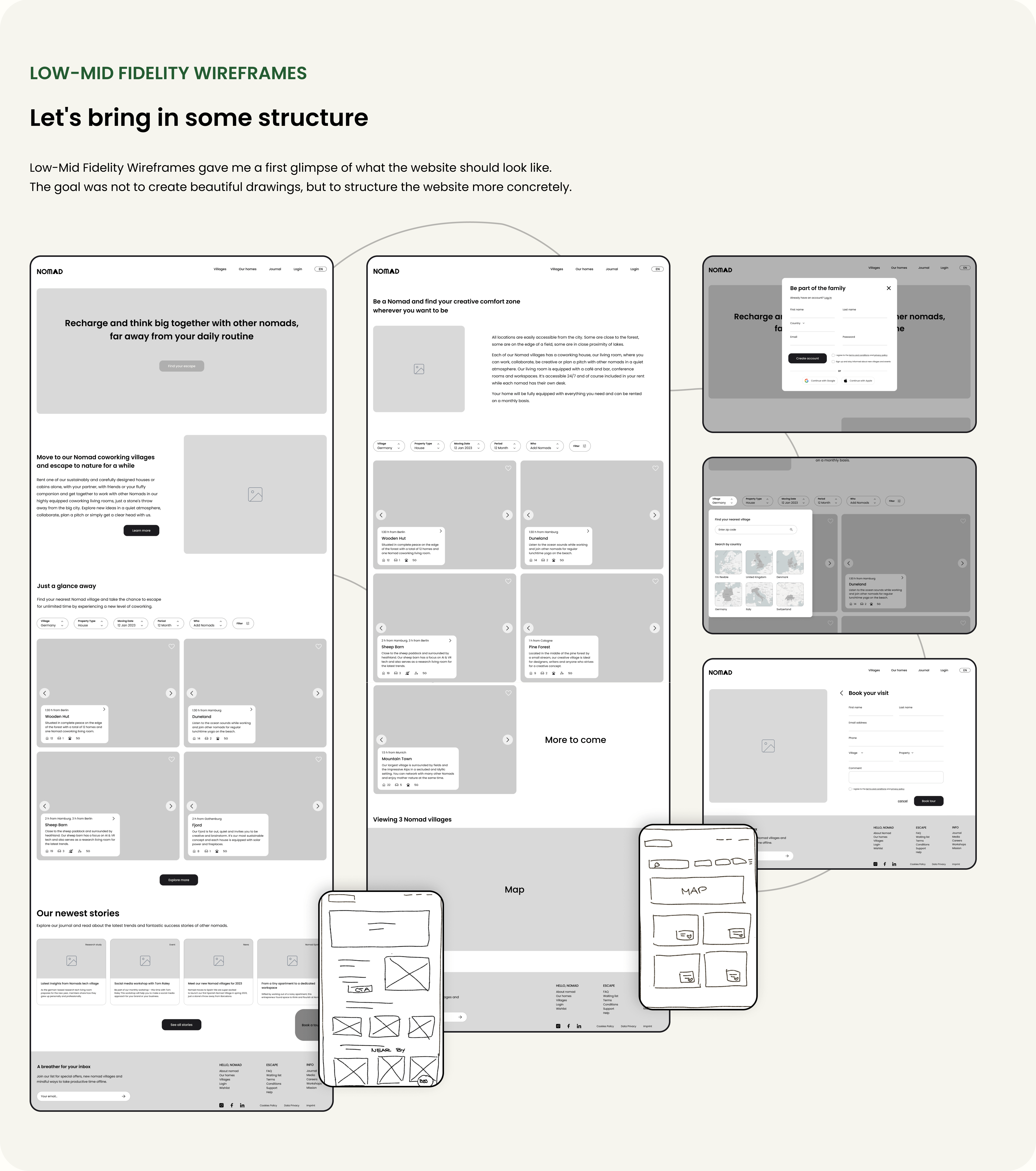 nomad co-working platform desktop 